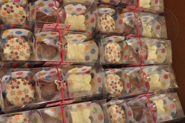 caixa com 3 mini trufas
