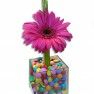 Caixa flor com Confeti